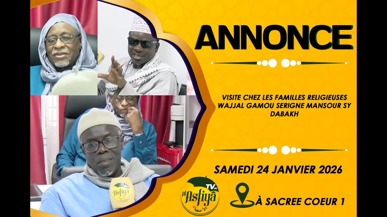 GAMOU SERIGNE MANSOUR SY DABAKH ÉDITION 2026 VISITE CHEZ DIEUWRINE MBACKIYOU FAYE