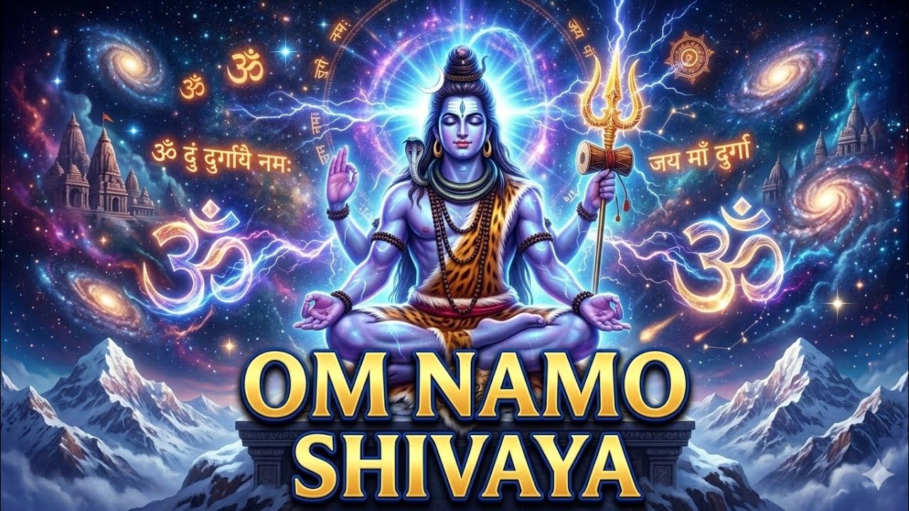 High Energy Om Namo Shivay  | Non Stop Chanting | Courage • Confidence • Positivity
