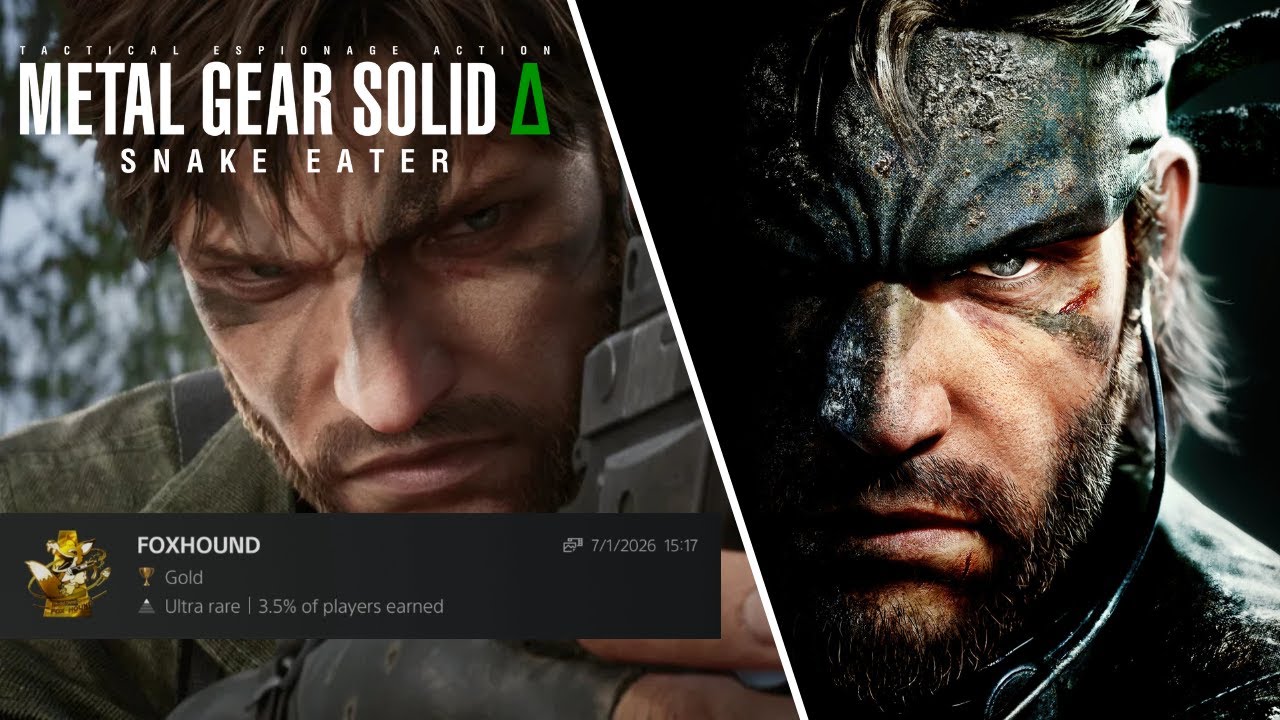 Metal Gear Solid Delta Snake Eater: достижение Foxhound