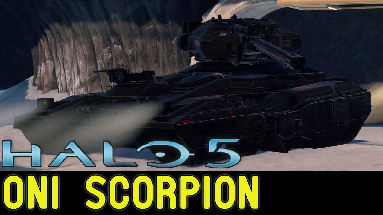 Halo 5: Guardians - Legendary Vehicle Showcase - ONI Scorpion