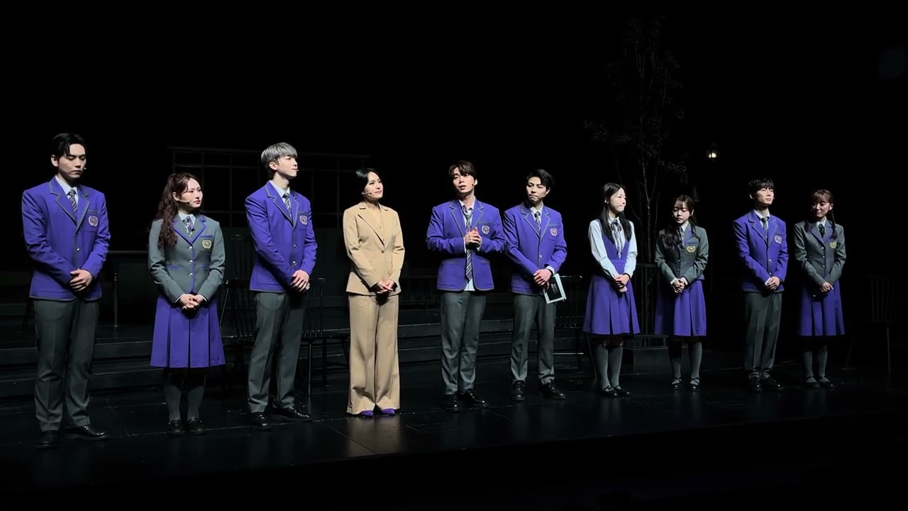 260308 뮤지컬 타오르는 어둠속에서(밤) : 무대인사