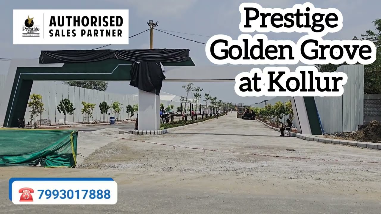 Prestige Golden Grove Kollur Hyderabad received TG RERA  | Prestige Big Launch soon in Hyderabad 