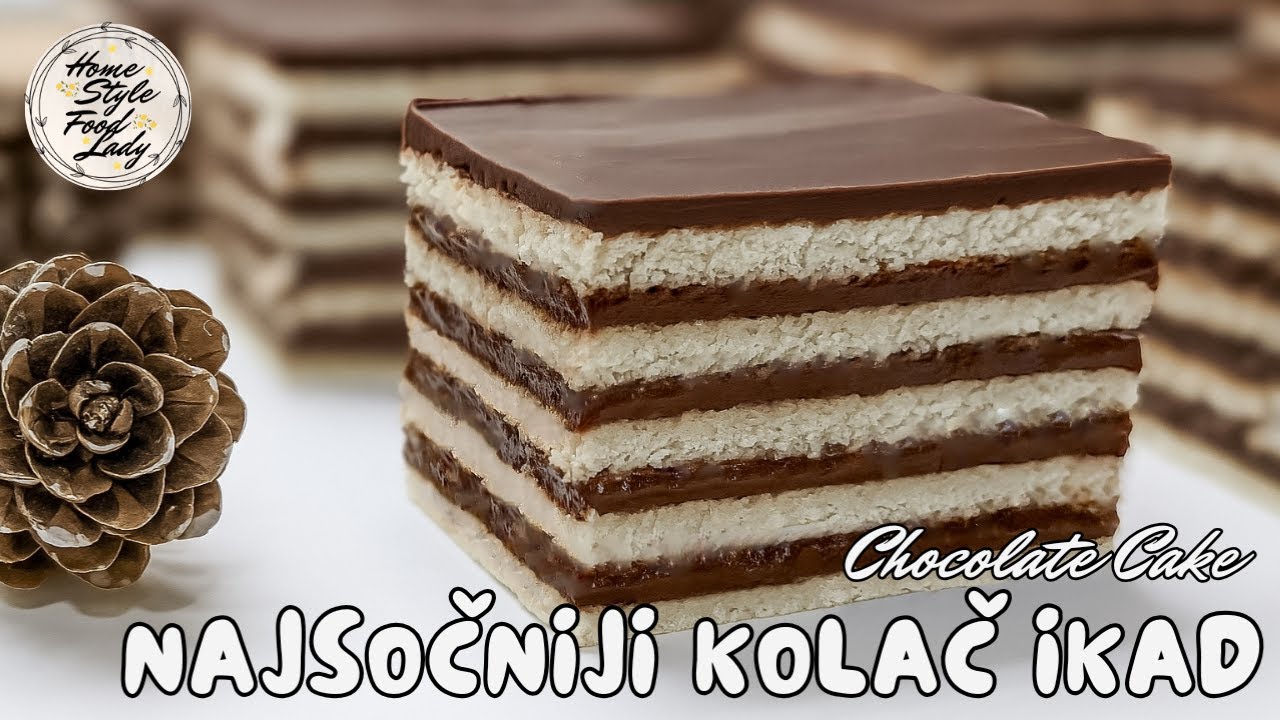 Najbolji Recept za MAĐARICU - Spoj Tankih Korica i Čokoladnog Fila! | Chocolate Layer Cake!