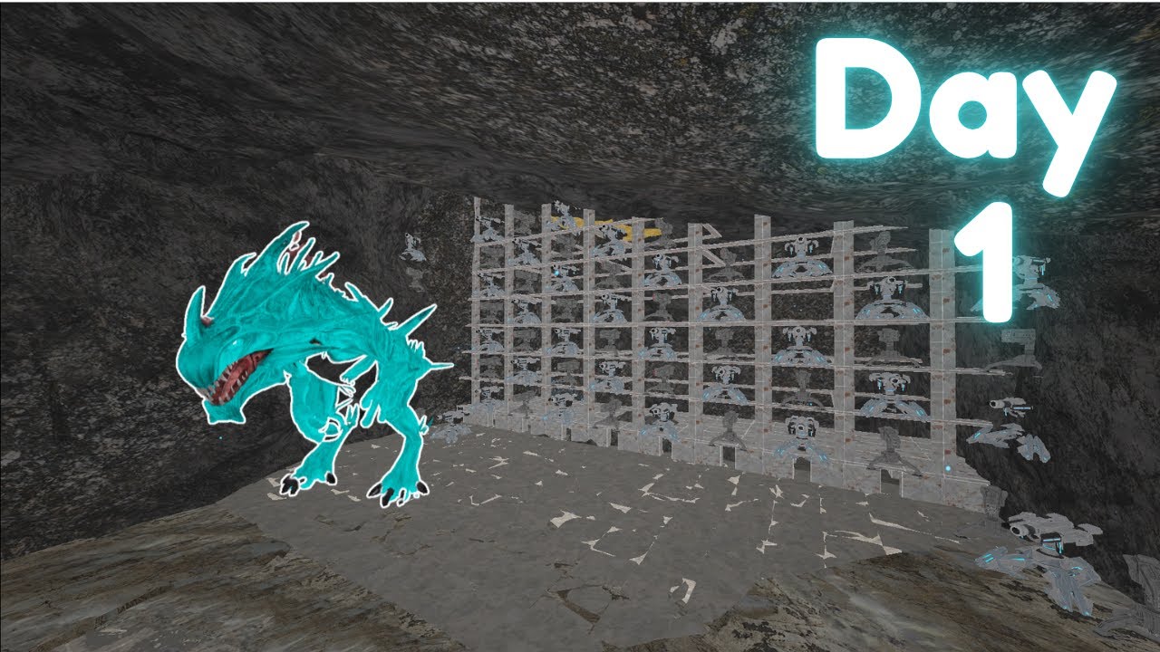 Solo Claiming The WORST Cave In Ark PvP
