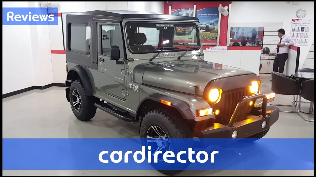 Mahindra Thar CRDe 2018 4WD | Thar 2018 4x4 | Thar Modified | Interior and Exterior - Review