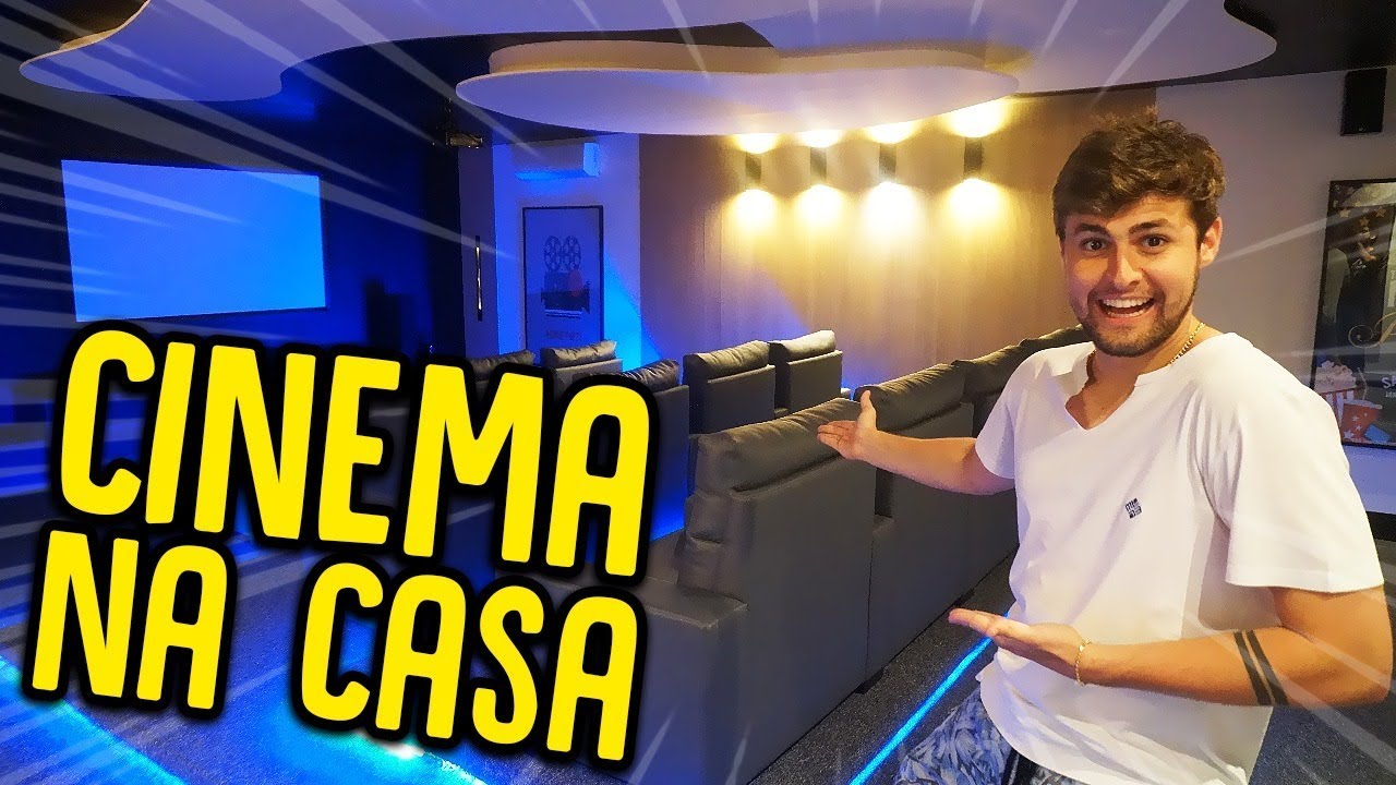 TENHO UM CINEMA NA MINHA CASA !! [ REZENDE EVIL ]