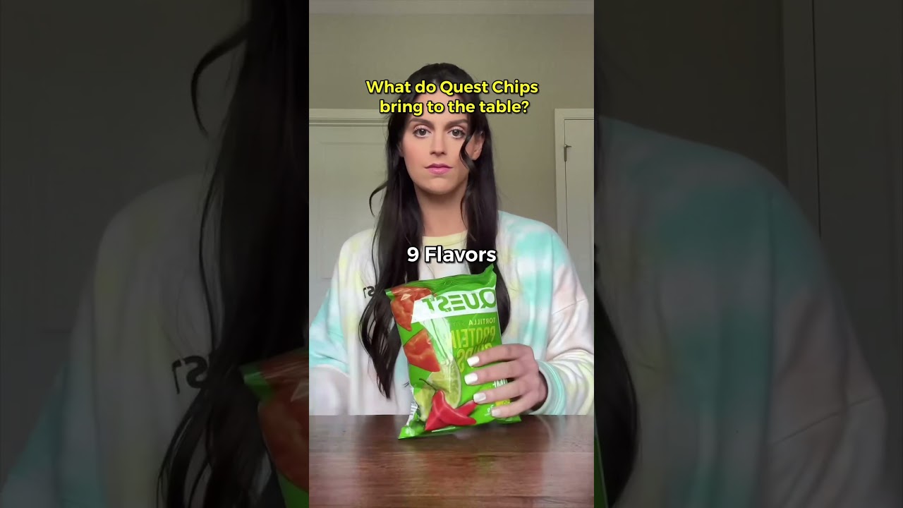 What do Quest Chips bring to the table? The tastiest protein snack - not even a flex, just fact!💅🏽