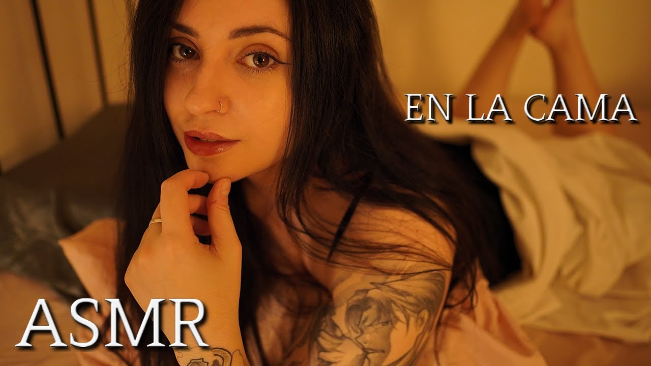 ASMR EN LA CAMA CONTIGO 💖​ Acogedora Atención Personal