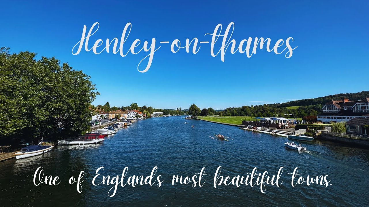 Henley-on-Thames | One Of The Most Beautiful Towns in England 🏴󠁧󠁢󠁥󠁮󠁧󠁿 Sony A6700 Footage