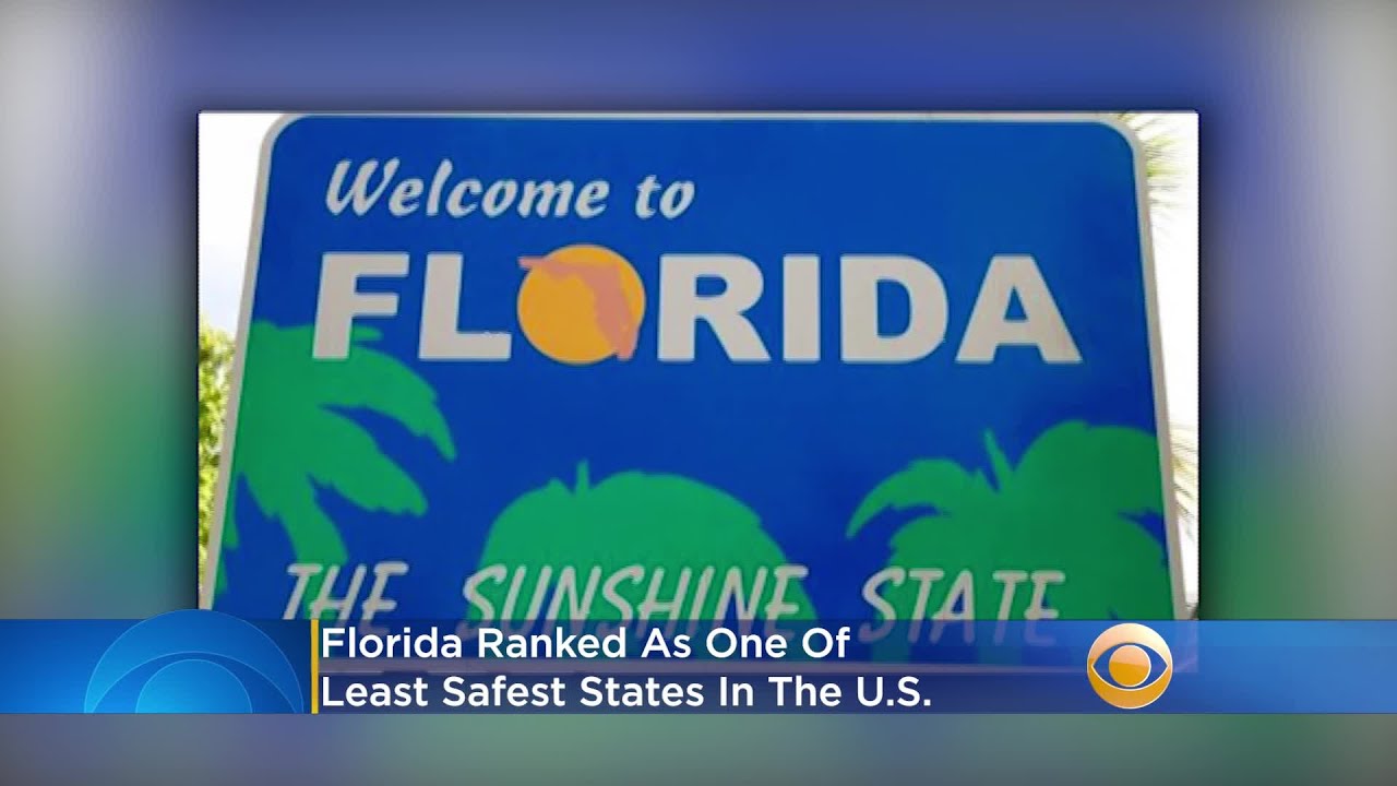 Florida Ranked As One Of Least Safest States In The U.S.