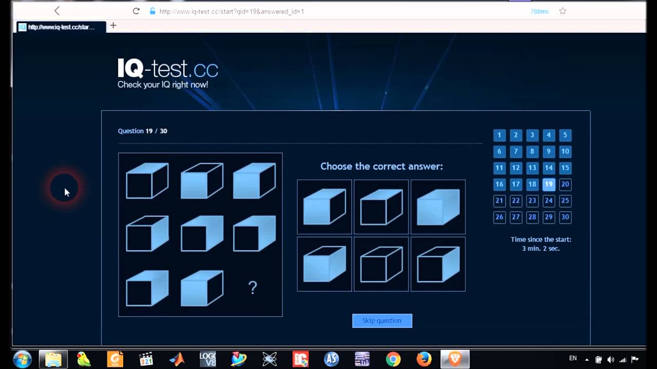 IQ Test Solution