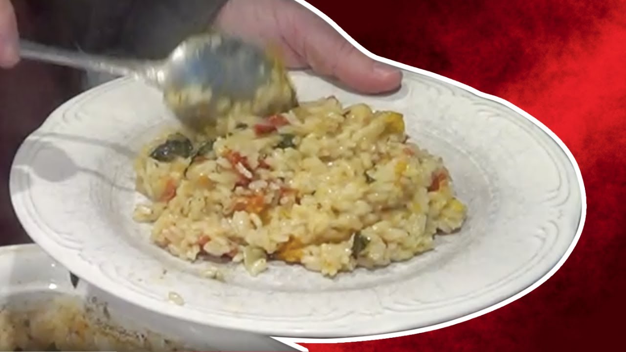 Roasted Vegetable Risotto | Baked Risotto