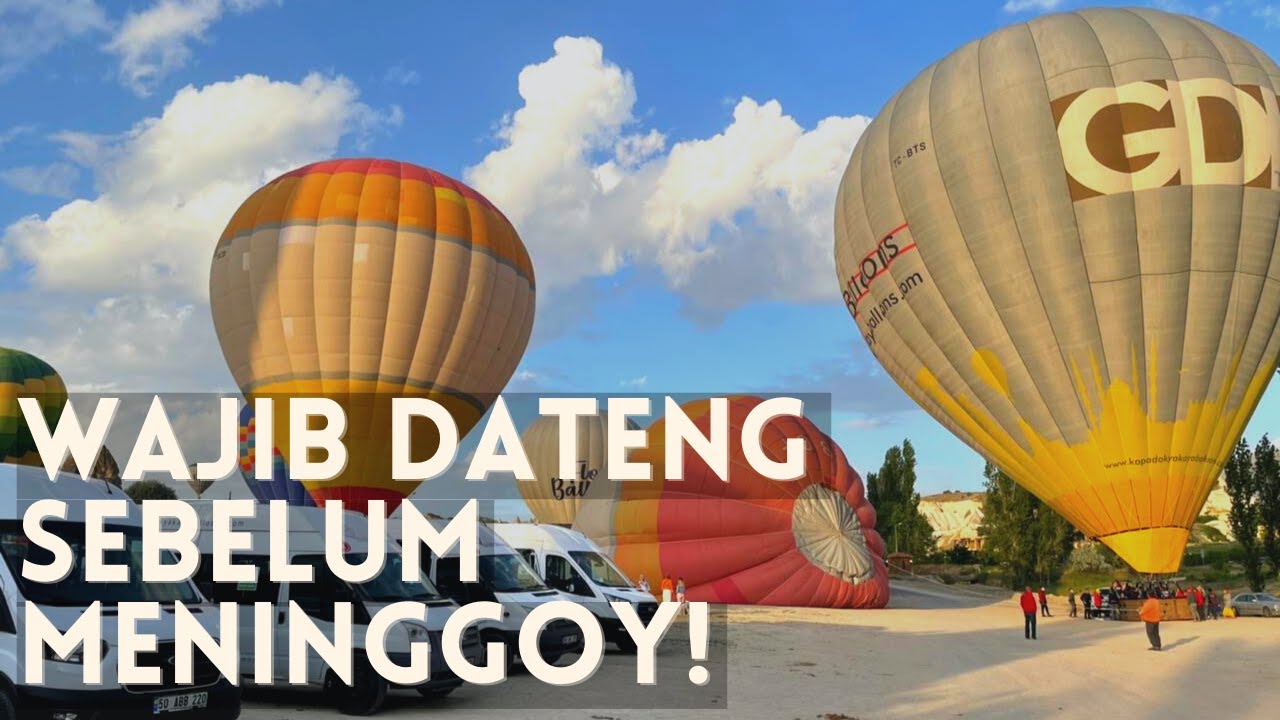 NAIK BALON UDARA DI CAPADOCCIA | Turki day 4 & 5