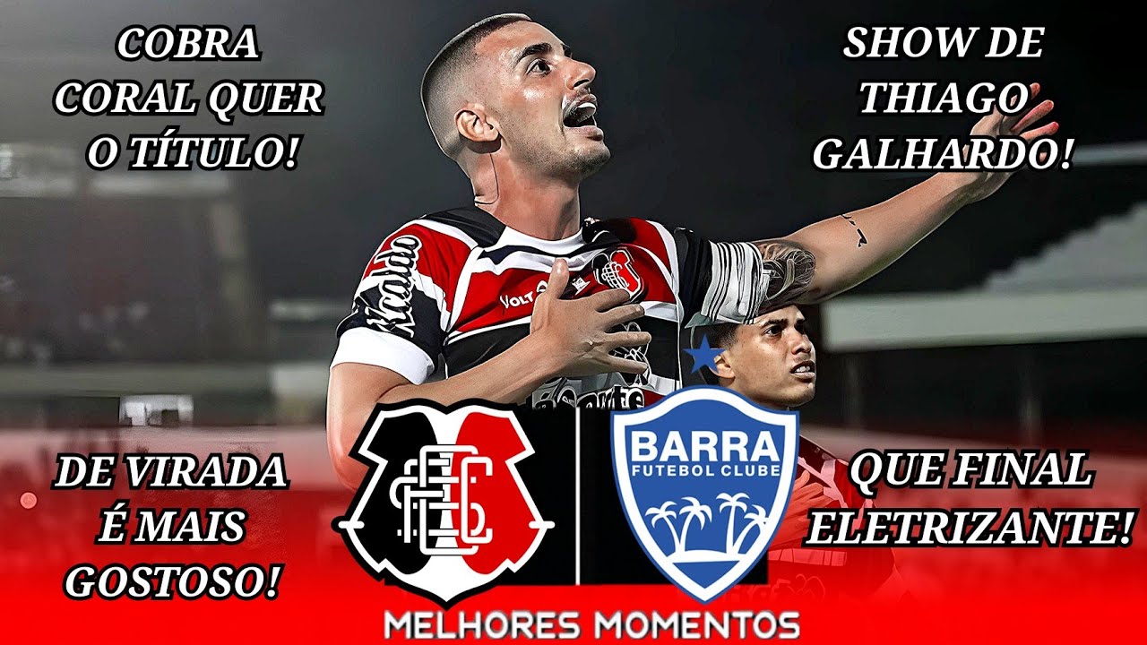 Santa Cruz x Barra | Gols e Melhores Momentos | Final S&eacute;rie D 2025