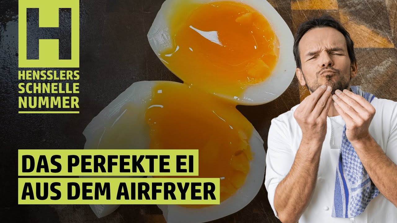 Schnelles Das perfekte Ei aus dem Airfryer Rezept von Steffen Henssler