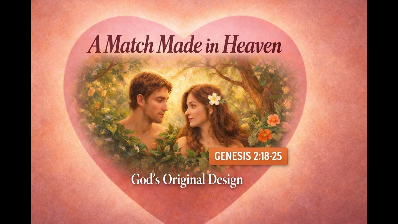 A Match Made in Heaven: God’s Design for Marriage (Genesis 2:18–25 Sermon)