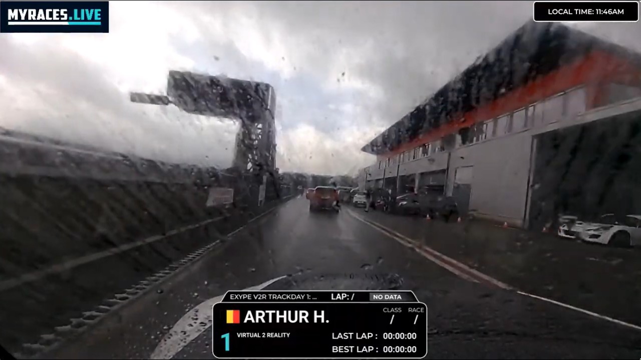 Virtual 2 Reality at Exype V2R Trackday 1: Mettet
