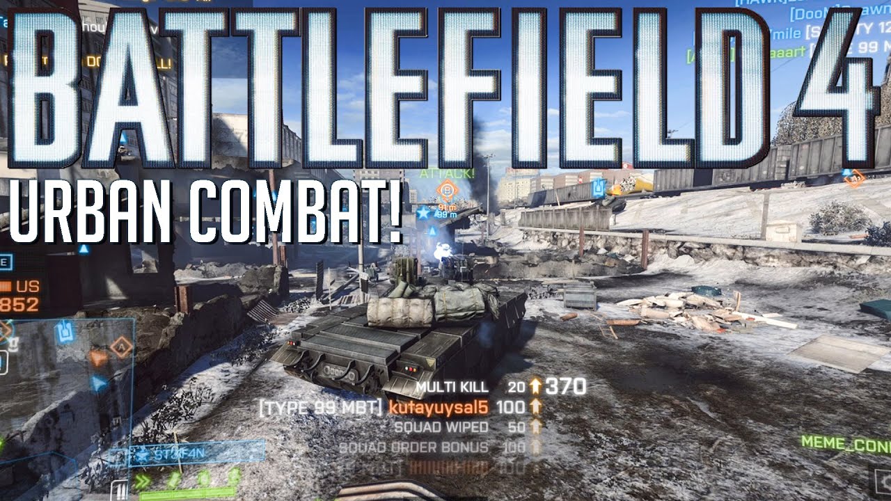Battlefield 4 urban combat is the best!
