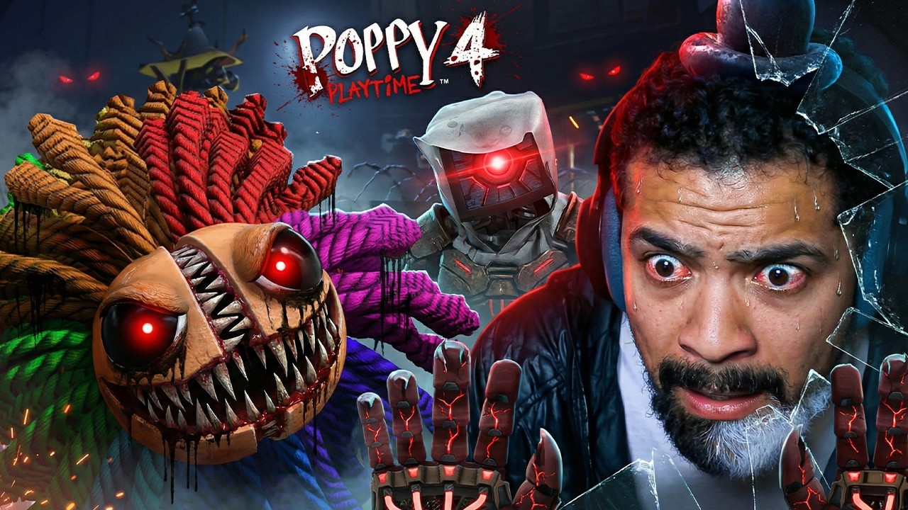 IS THIS A HORROR OR RAGE GAME?! | Poppy Playtime: Chapter 4 (Full Game + Ending)