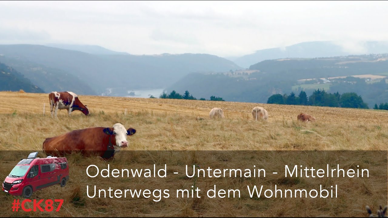 Main Odenwald Mittelrhein - eine Wohnmobiltour