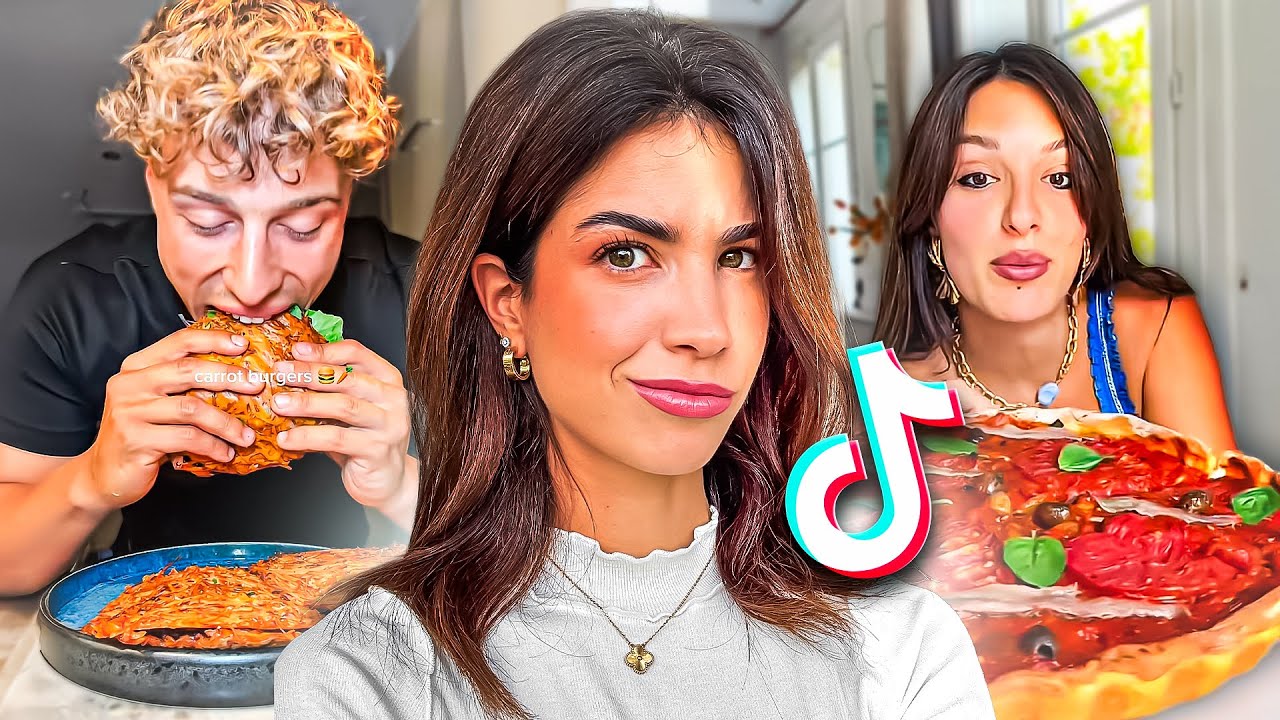 TIKTOK DÉCIDE CE QUE JE MANGE PENDANT UNE SEMAINE