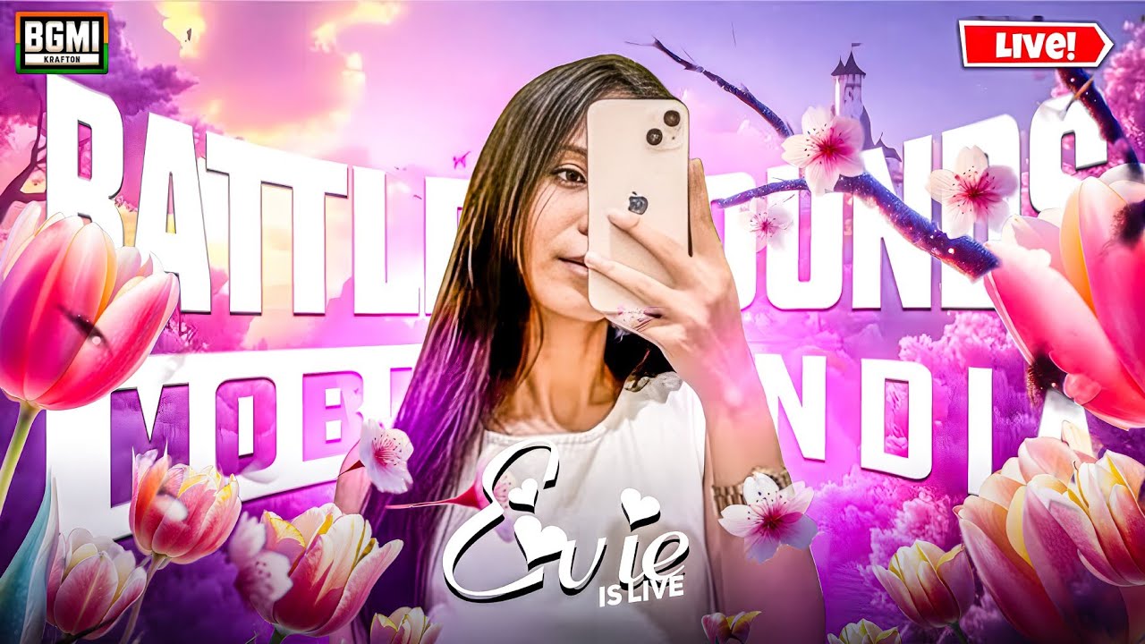 Girl mode on🔥 🥰EVIE IS LIVE #pubg #bgmilive #shotsfeed #shots #streamer