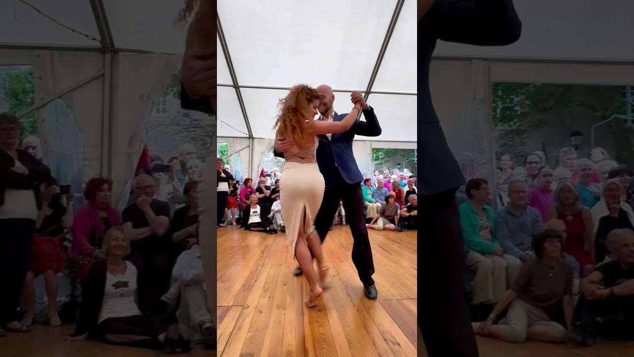 Santiago Giachello & Agostina Tarchini, Festival Saint Geniez d&rsquo;Olt 2025, ronda de maestros. #tango