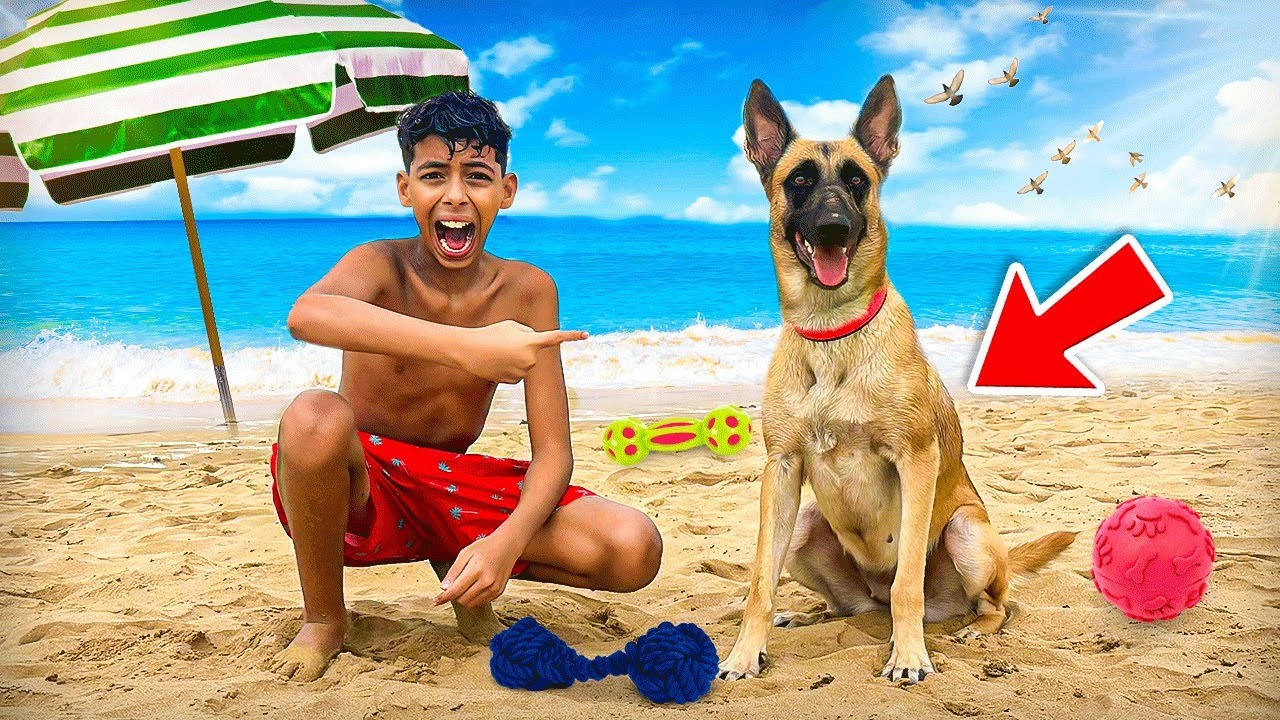و أخيرا يوم كامل في البحر مع أخطر كلب 😱🐕 مشينا لأخطر مكان فالبحر 💔😭