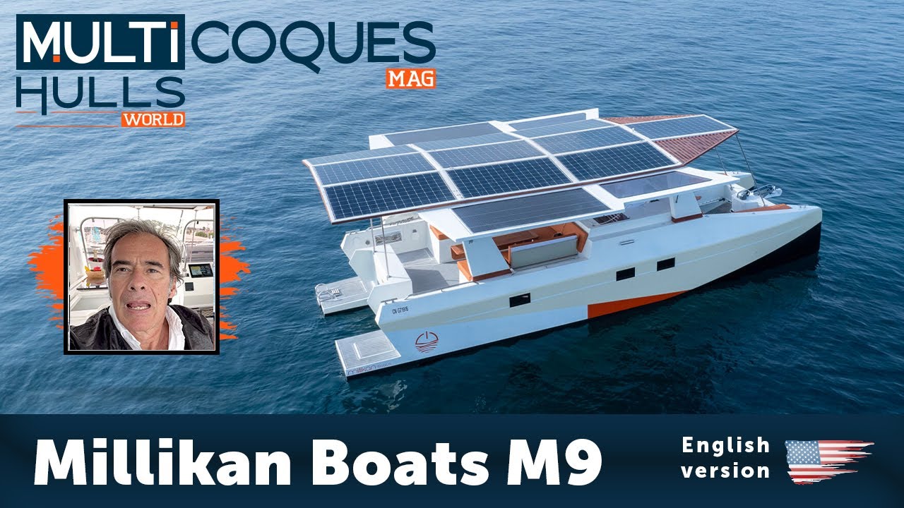 MILLIKAN M9 Electric Catamaran | Seatrial Teaser | Multihulls World
