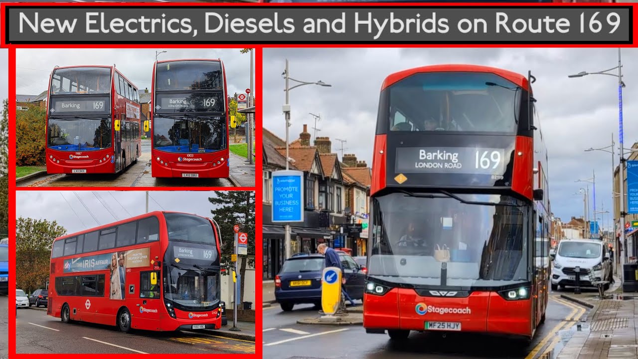 BRAND NEW ELECTROLINERS on Route 169 - The FINAL WEEKS of Enviro400s & E400 MMCs | London Buses