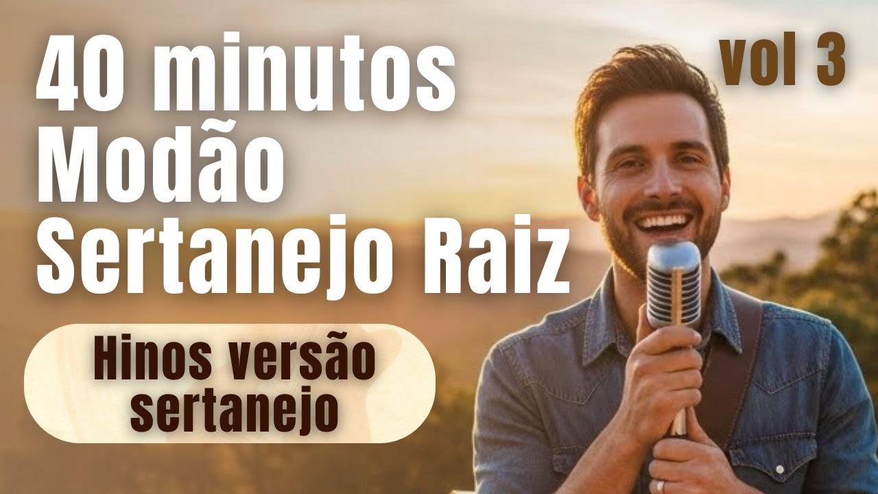 IMPACTANTE | 40 min de LINDOS LOUVORES CRISTÃOS| Versão Sertanejo 🙏