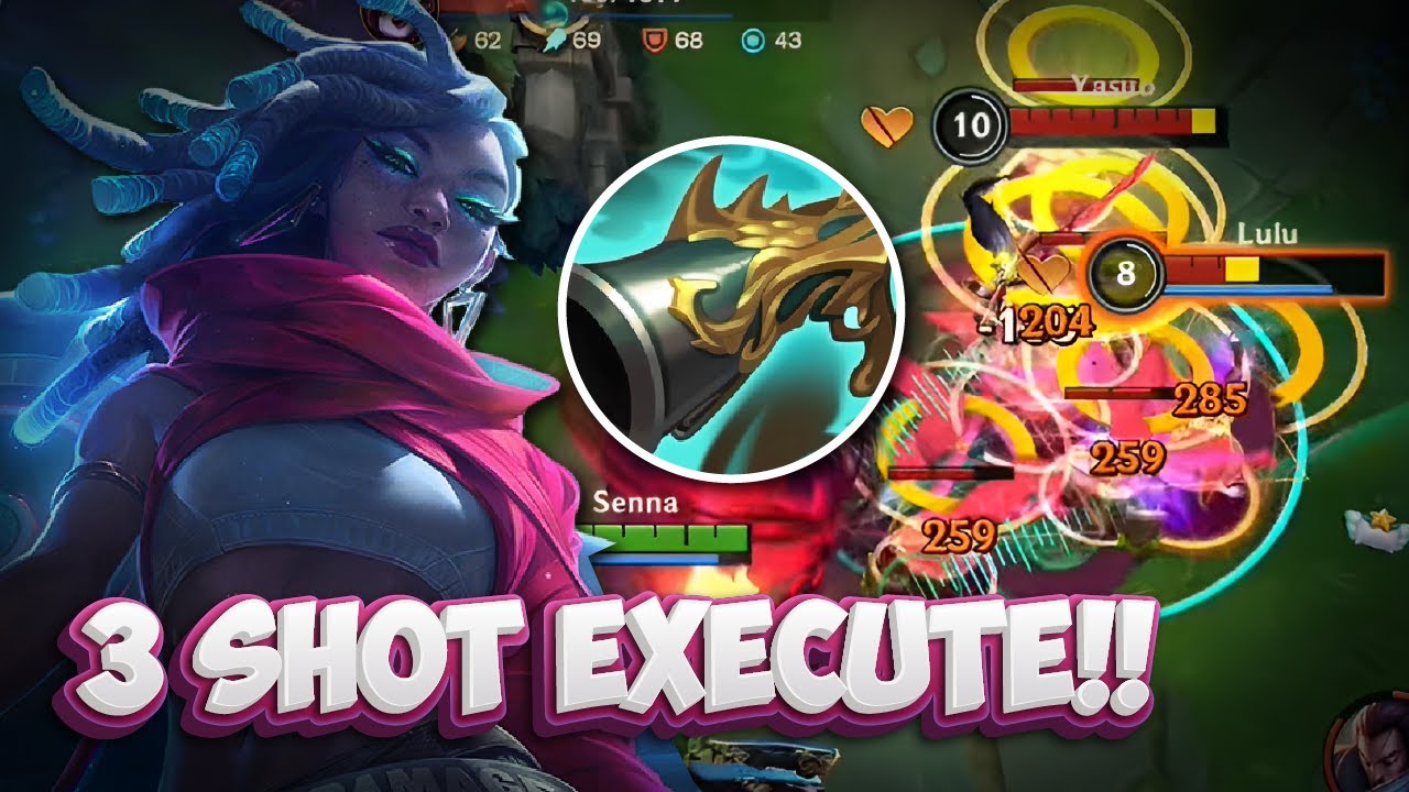 DAMAGE DEALER SENNA !! 38% DAMAGE TOTAL True Damage Senna gameplay // Wild Rift (Build+Runes)