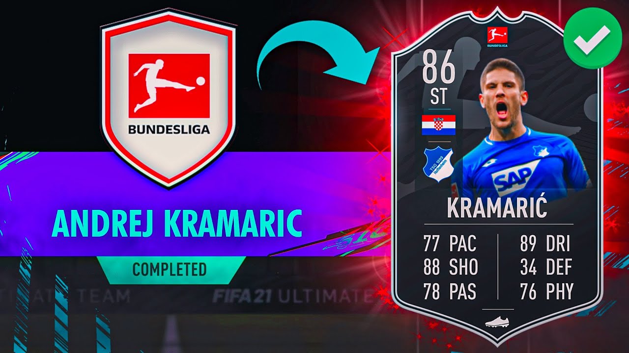 86 'POTM' KRAMARIC SBC CHEAPEST SOLUTION - #FIFA21 86 Andrej Kramaric Bundesliga POTM SBC Cheap Way
