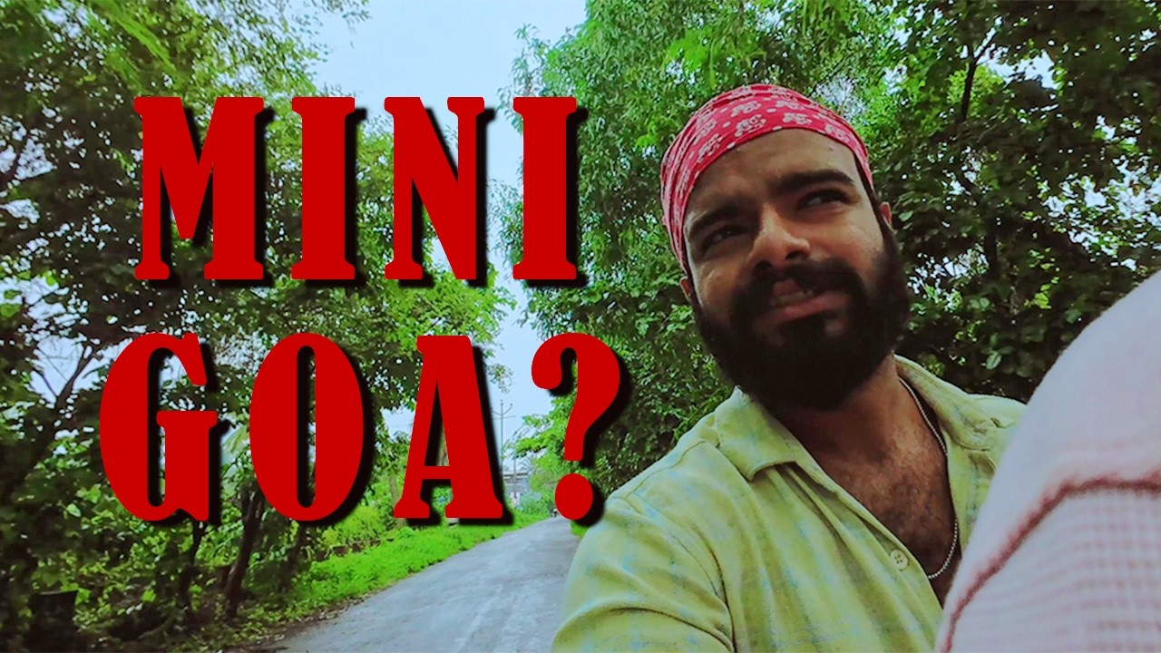 Is this Mini Goa ? | Beach Walk | Moto Vlog | Marathi Vlog.