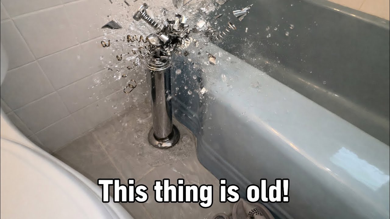 Replacing An Old Standing Waste Assembly!