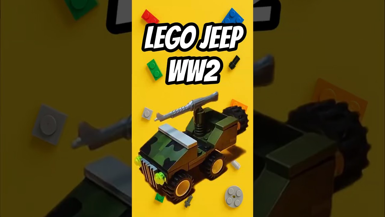 Why This WWII LEGO Jeep is Actually a Great Idea