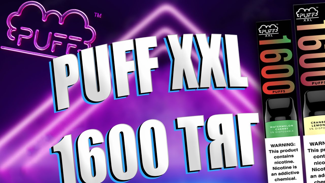 🔥 Обзор PUFF XXL (1600 ТЯГ 😵) Лучшая Одноразовая электронная сигарета (Hookah Police) Лучшие ВКУСЫ