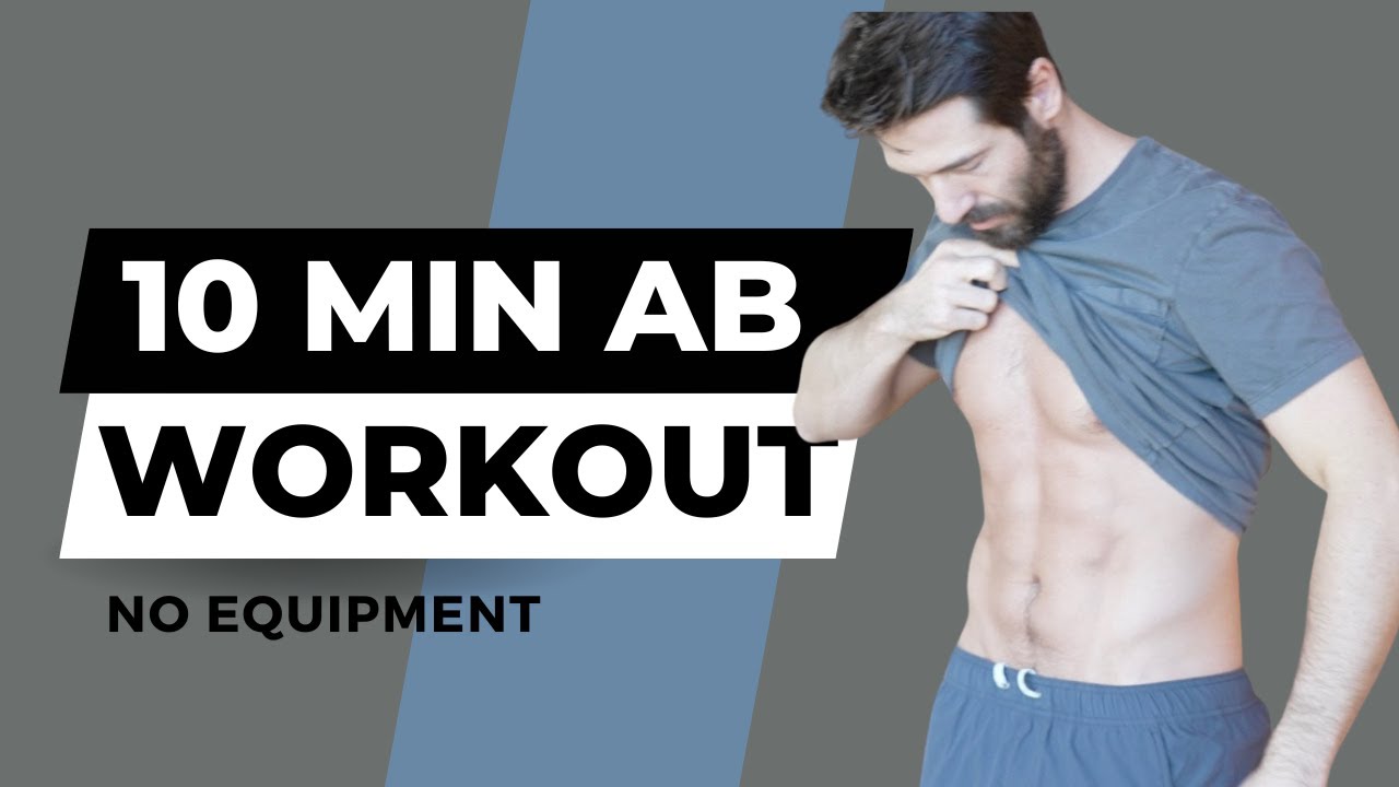 10 MIN AB WORKOUT / No Equipment