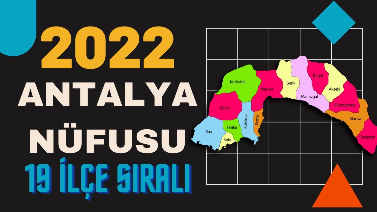 2022 Antalya Nüfusu  - Antalya İlçe Nüfusları - Antalya Nüfusu Ne Kadar? - Alanya’nın Nüfusu