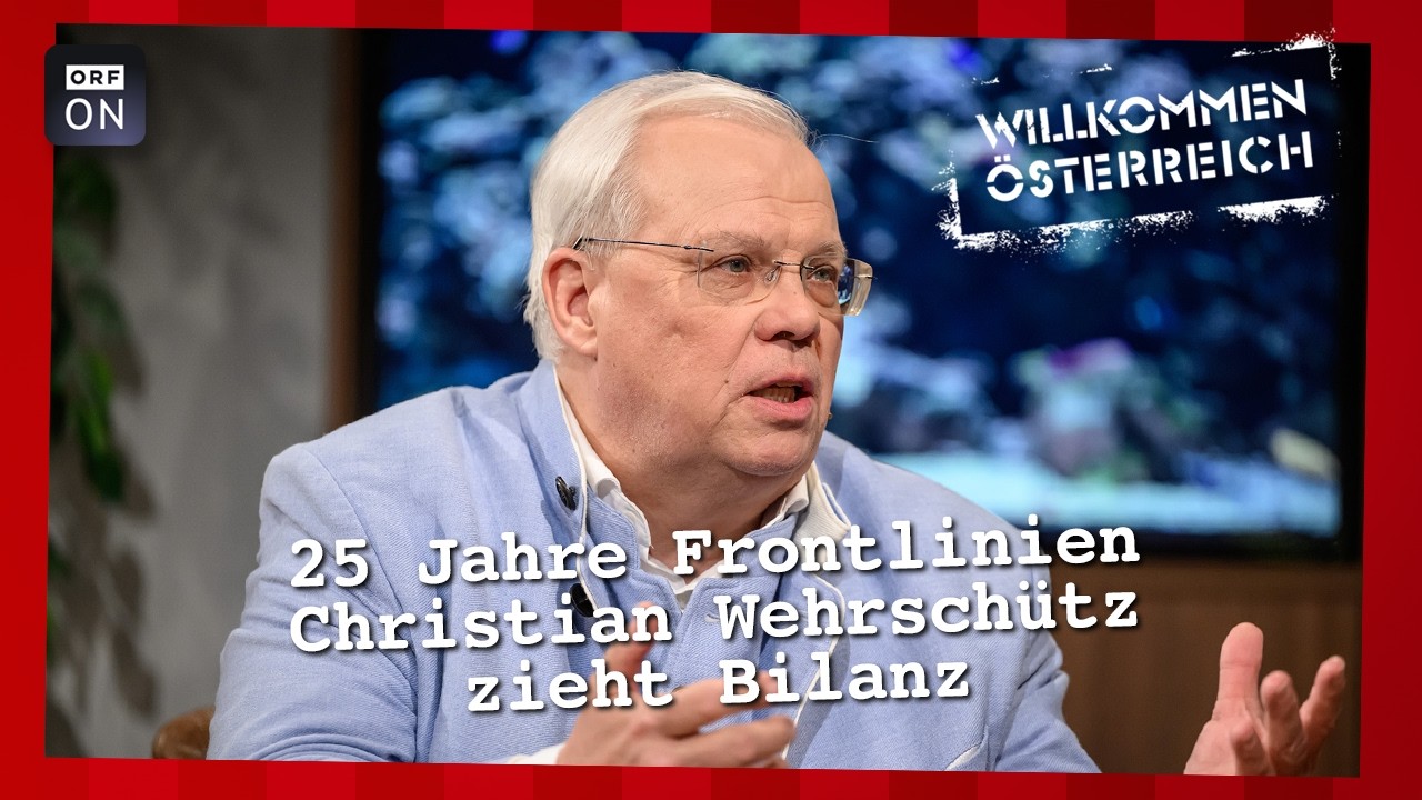 Christian Wehrsch&uuml;tz zu Gast bei Willkommen &Ouml;sterreich mit Stermann und Grissemann