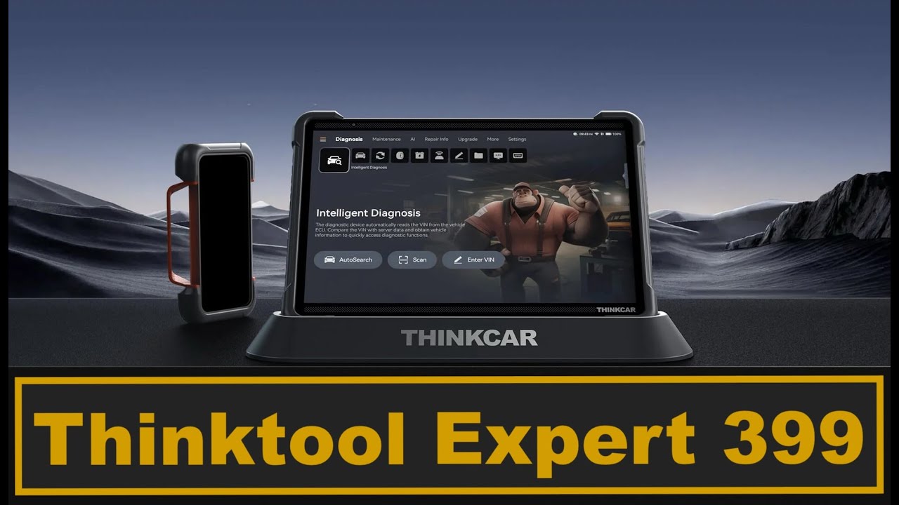 Флагман від Thinkcar - Thinktool Expert 399, великий огляд