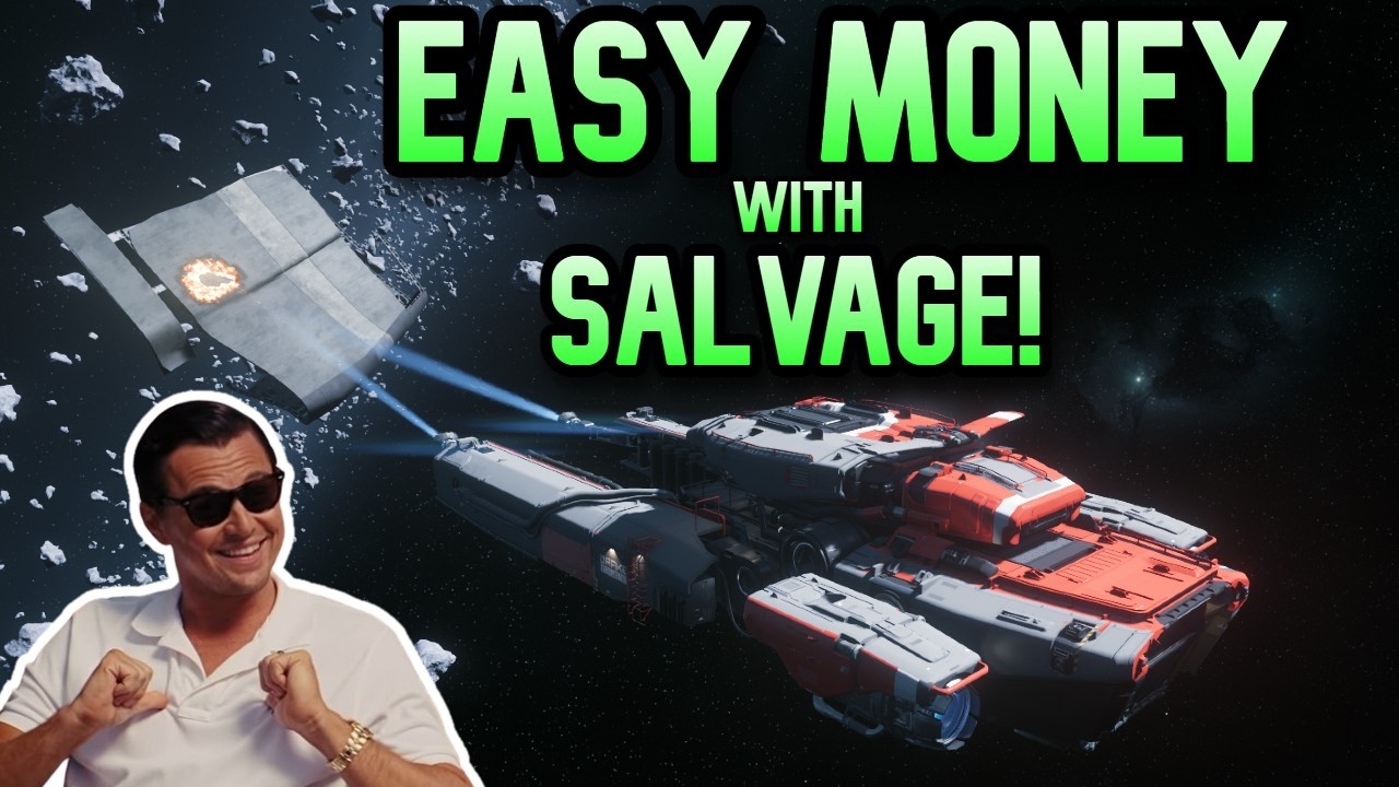 Ultimate Salvage Guide for Star Citizen 3.23.1 | Salvaging on the RING of YELA! | Best Money Guide!