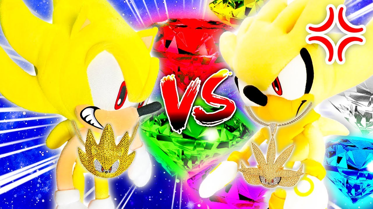 SuperSonicBlake: Super Sonic VS Super Silver!