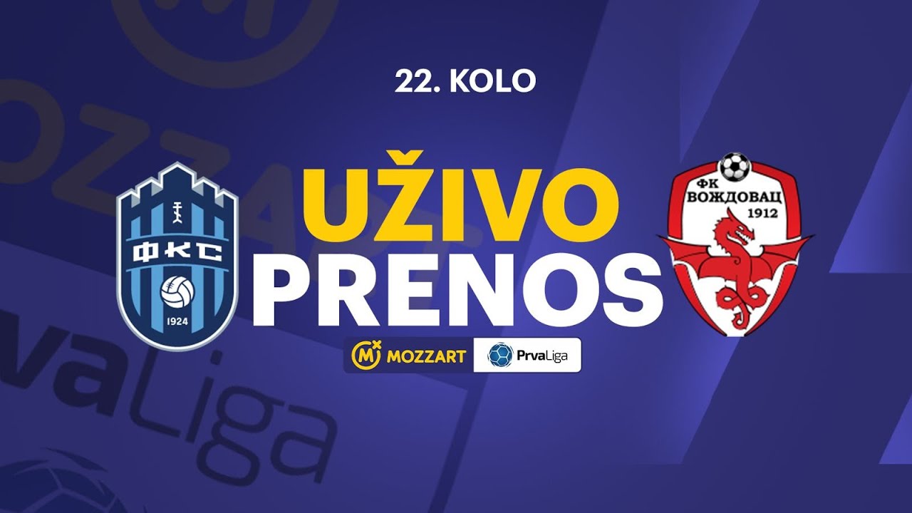 Smederevo 1924 - Voždovac Mozzart Bet Prva liga Srbije 2024/25 22. Kolo