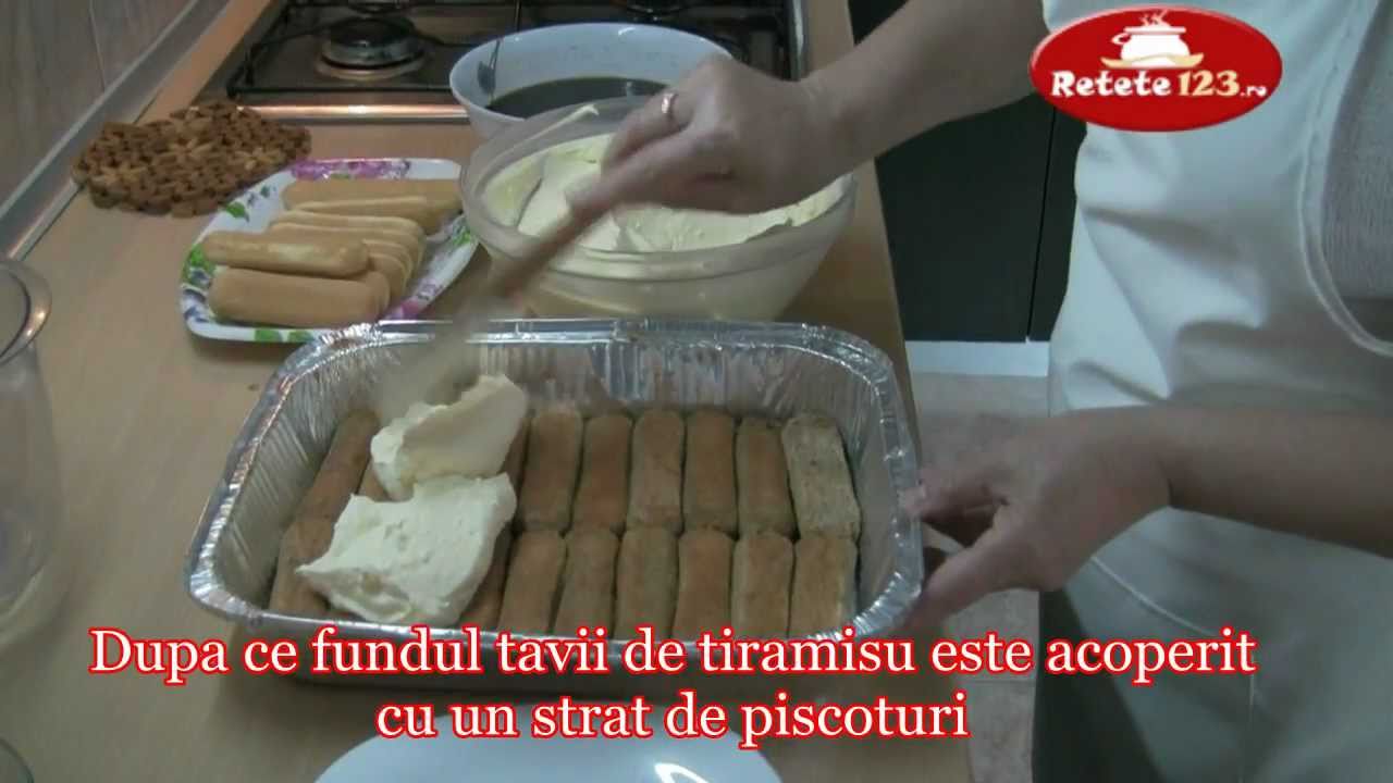 Tiramisu cu branza mascarpone