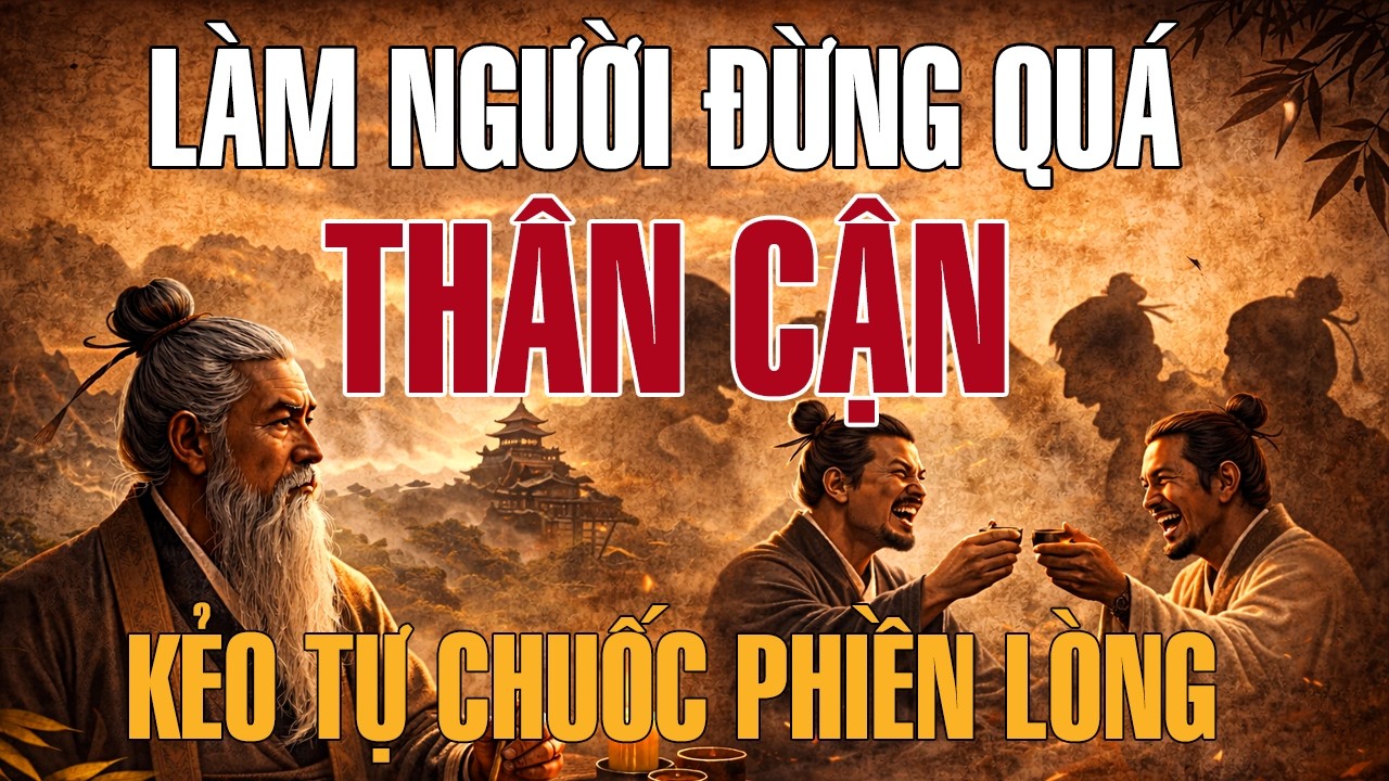 TRIẾT LÝ NGƯỜI XƯA - Làm Người Đừng Quá Thân Cận Kẻo Chuốc Phiền Lòng | Giọng Đọc Nguyễn Ngọc Ngạn