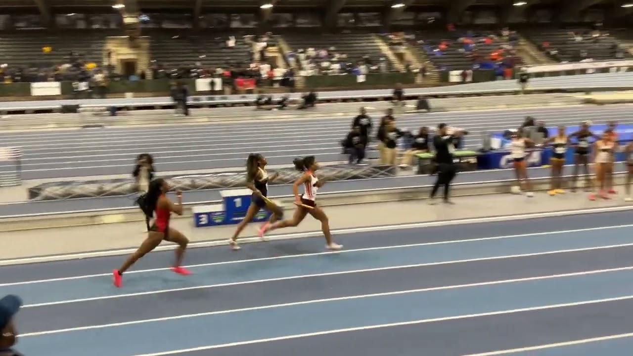 CIAA Indoor Track and Field Championships Women’s 4x400 Relay Champs 🏆🥇✨