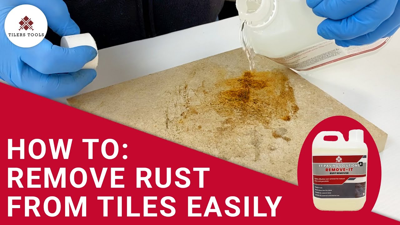 How To Remove Rust From Tiles | Rust Remover Tutorial