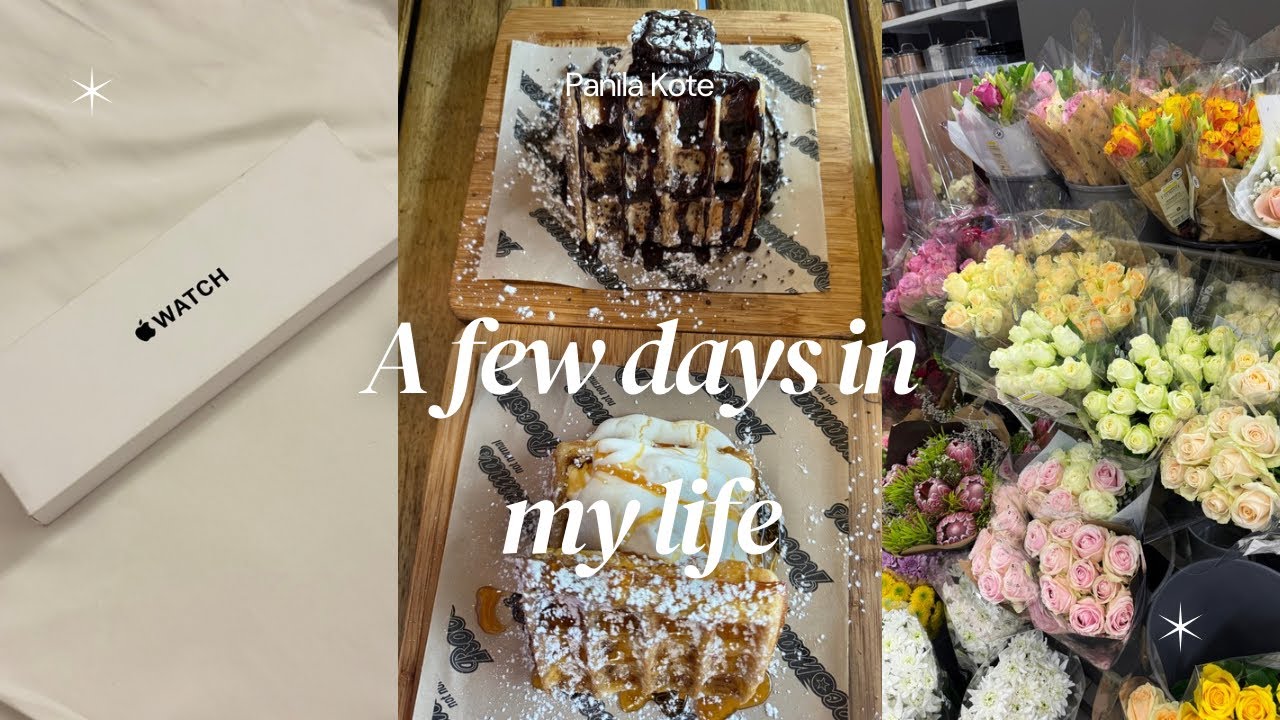 Unbox Apple Watch with me|Night Market|Shopping|Brunch date with me friend who stays in Doha|Cinemas