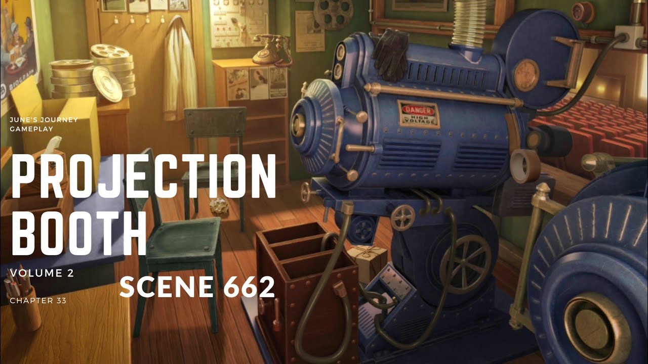 June's Journey Scene 662 Vol 2 Ch 33 Projection Booth *Full Mastered Scene* HD 1080p